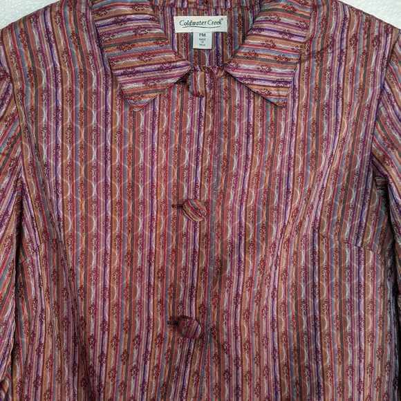 Coldwater Creek Multi-Color Blazer - Picture 6 of 7